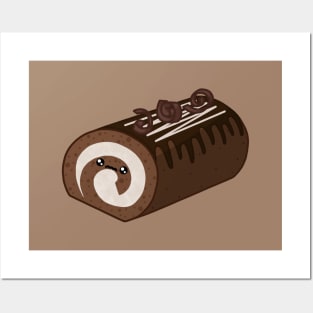 Chocolate Cake Roll Posters and Art